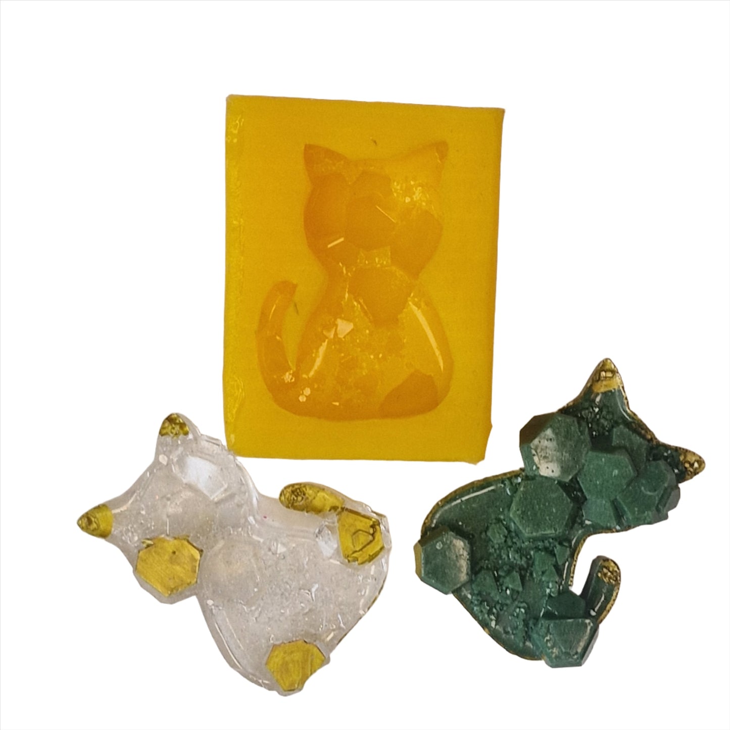 Crystal Cat Mould