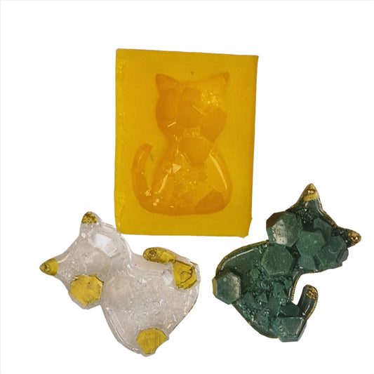 Crystal Cat Mould