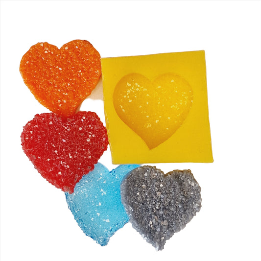 Crystal Heart Mould