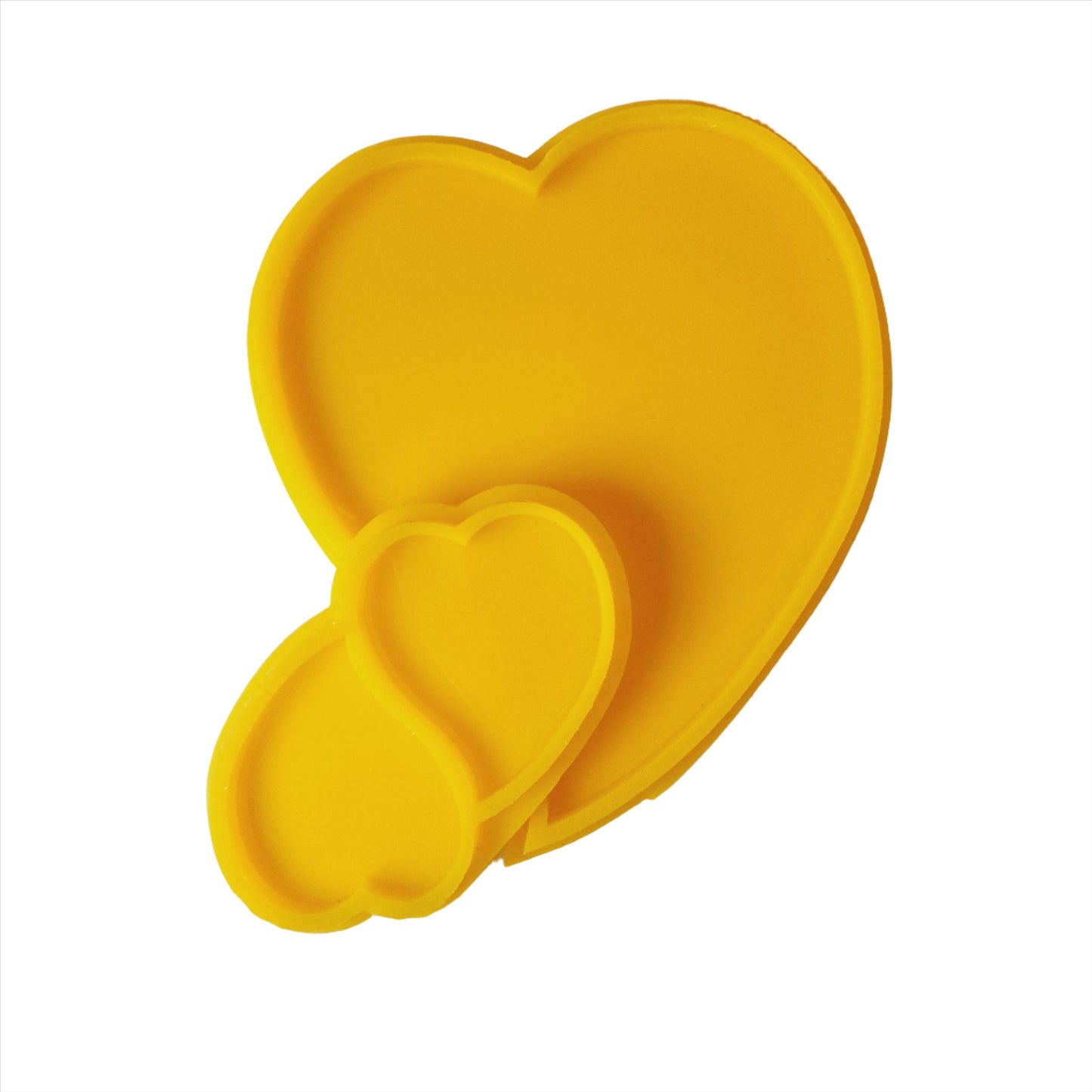 Heart Set of 3 Silicon Mould